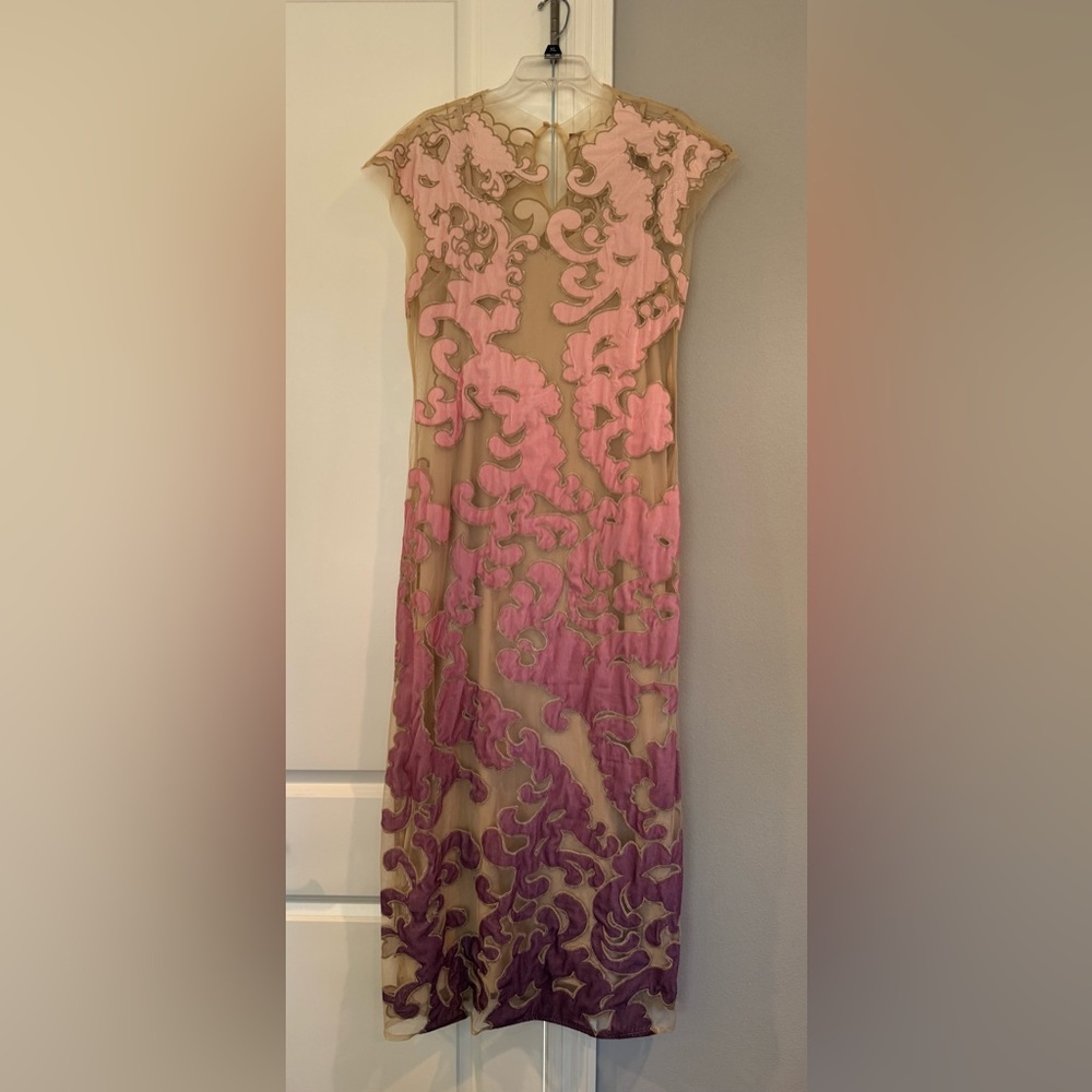 NWT Anthropology Ombré Maxi Slip Dress - Picture 4 of 16